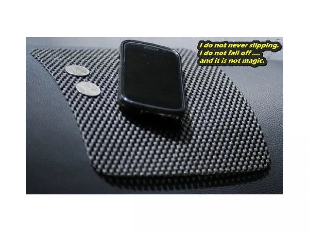 Set of 20 ChinesePartsUSA auto dashboard sticky mats, non-slip dash pads for holding mobile devices in cars.