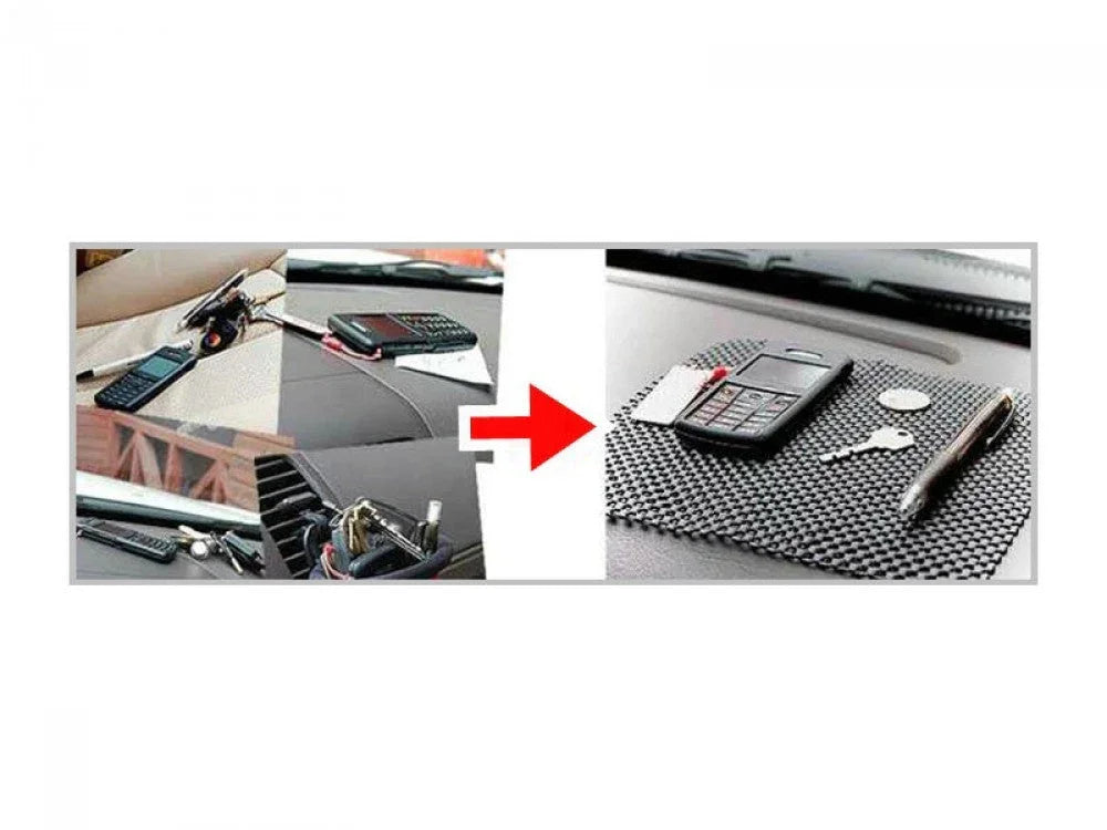 Set of 20 ChinesePartsUSA auto dashboard sticky mats, non-slip dash pads for securing mobile devices in cars.