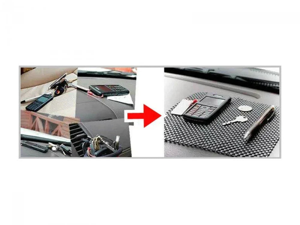 Set of 20 ChinesePartsUSA auto dashboard sticky mats, non-slip dash pads for securing mobile devices in cars.