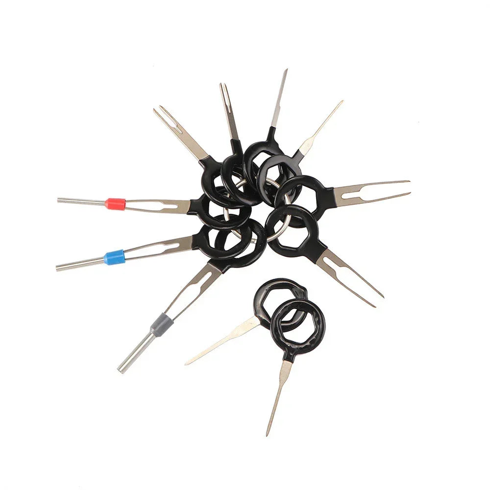 11-piece auto car plug circuit board wire harness terminal extractor tool set for vehicle accessories by ChinesePartsUSA.