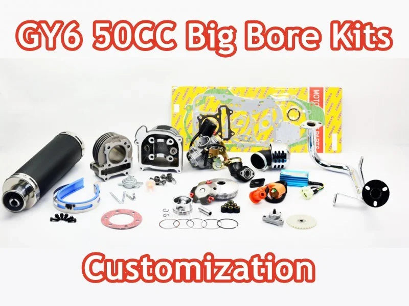 GY6 50CC Big Bore Upgrade Kits Customization
