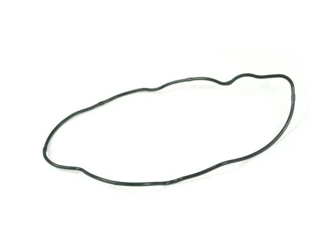Cylinder head cover gasket with a rubber seal for a secure fit in automotive applications.