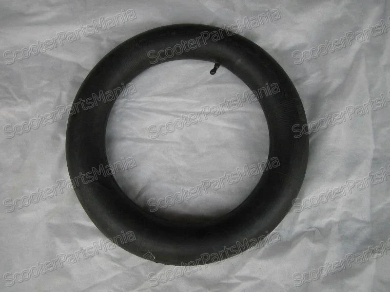 12-inch rear inner tube for dirt bikes, showing the rubber tube with valve stem, compatible with various dirt bike models.