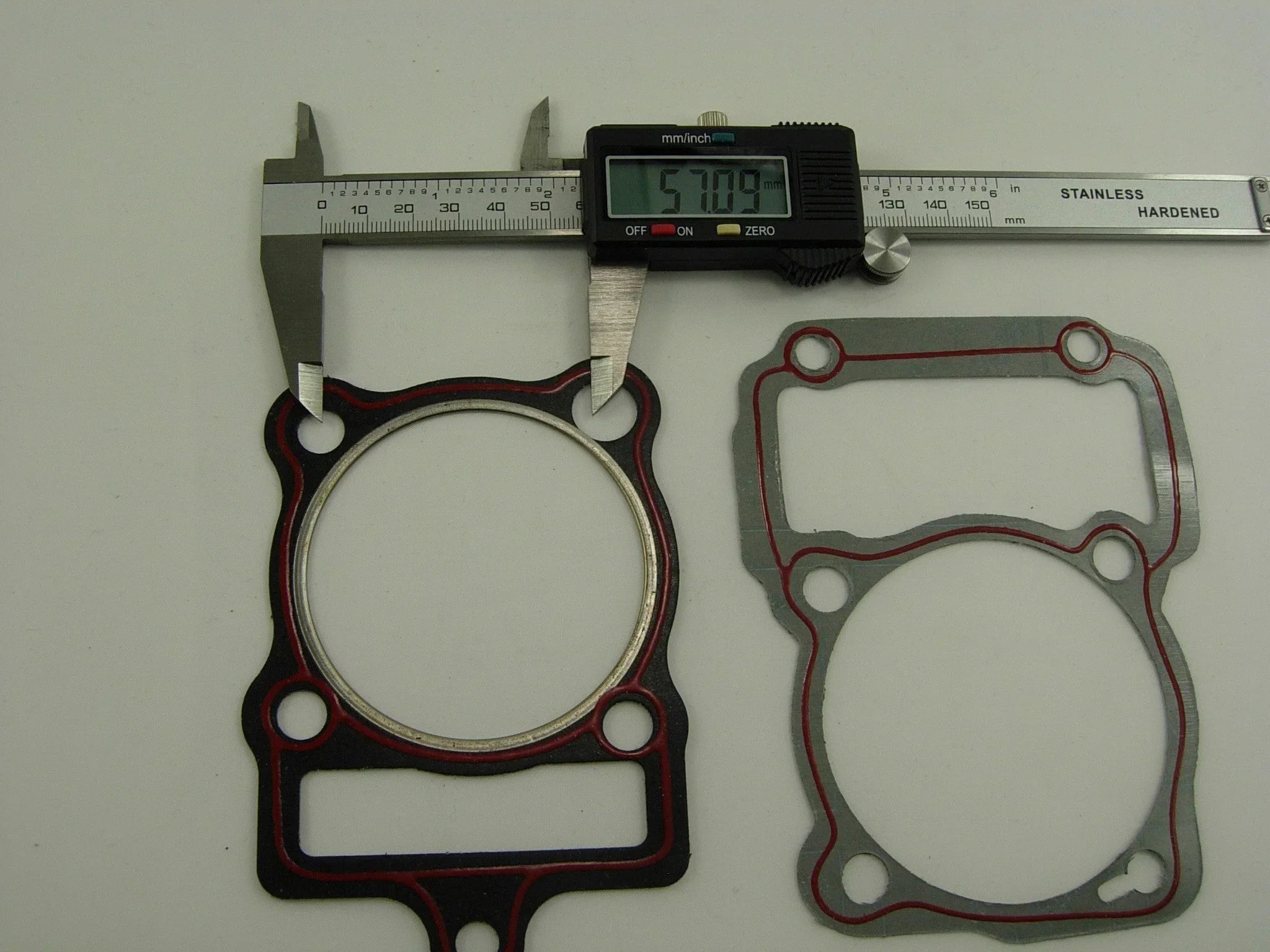 250cc CG engine cylinder liner gasket for dirt bikes, durable part designed for engine sealing and performance.