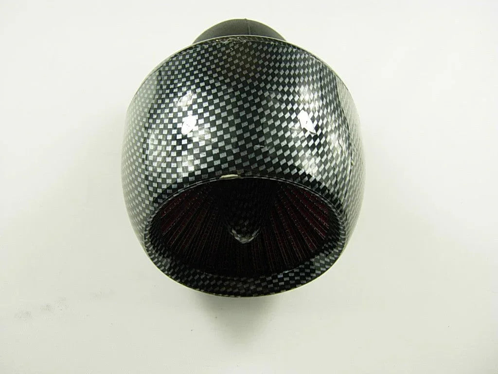 60mm 30-degree air filter for dirt bikes, black cylindrical filter with mesh exterior, fits various dirt bike models.