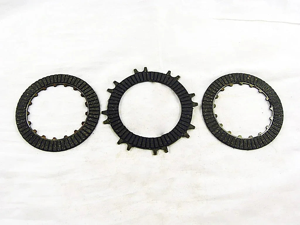 Semi auto clutch friction plate for 50cc to 125cc dirt bikes, compatible with various engine sizes, suitable for dirt bike repair.