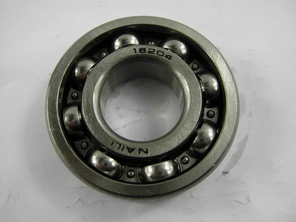 Bearing 16204 from vendor-unknown, showing close-up of the metal roller bearing in a parts category image.