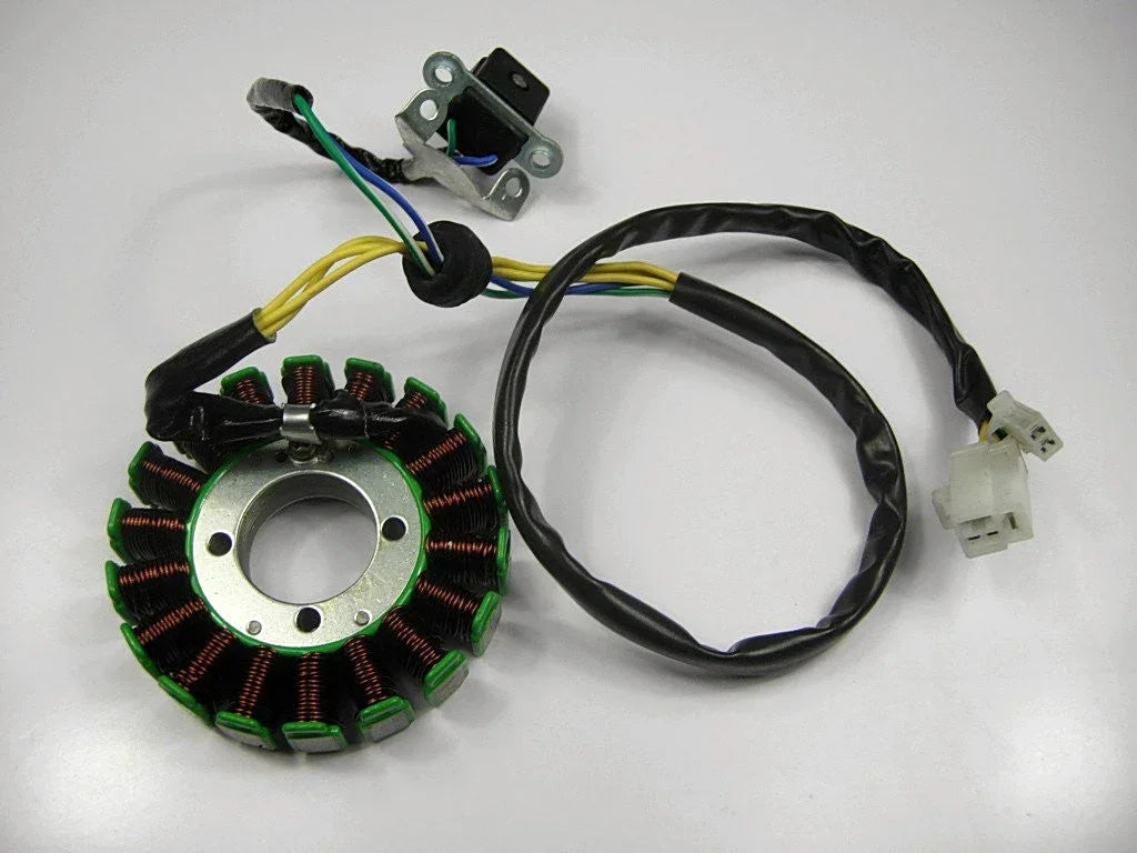 250cc Linhai-style engine magneto part, 172 mm size, suitable for small engine repairs, generic brand, detailed metal component.