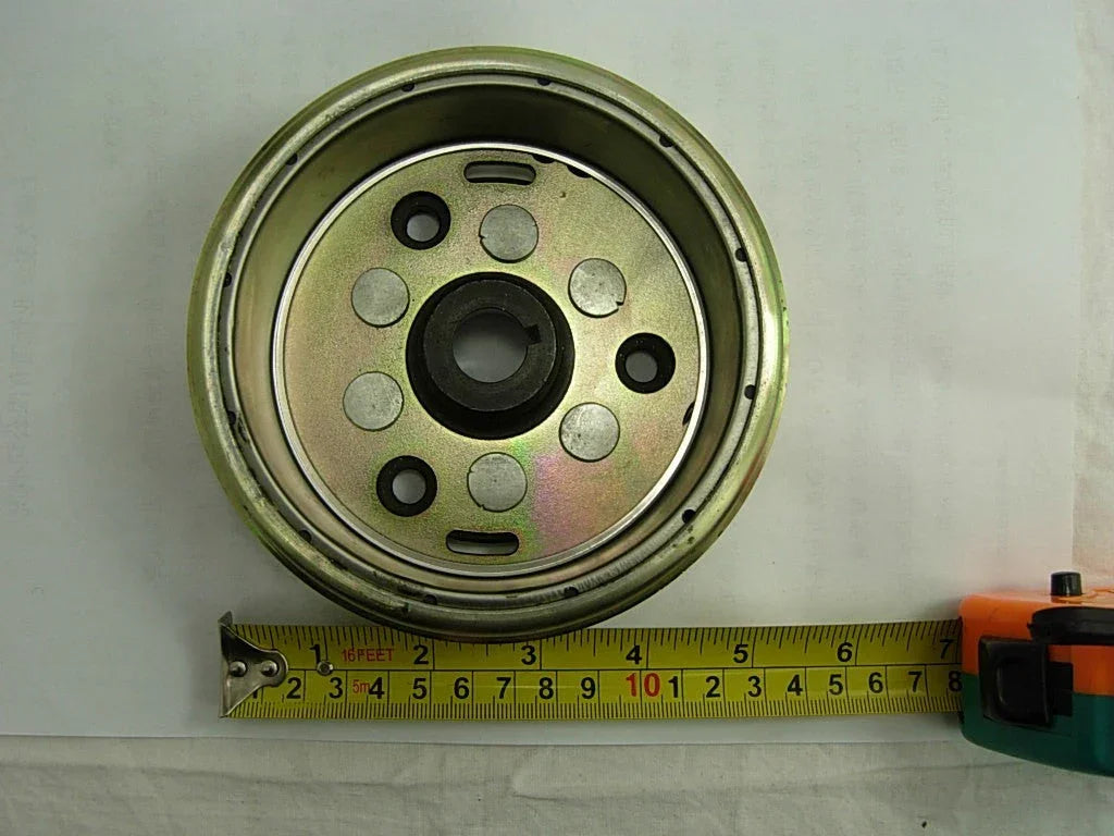 250cc rotor for CF250 motorcycle, showing the metal disc component with mounting holes and detailed surface texture.