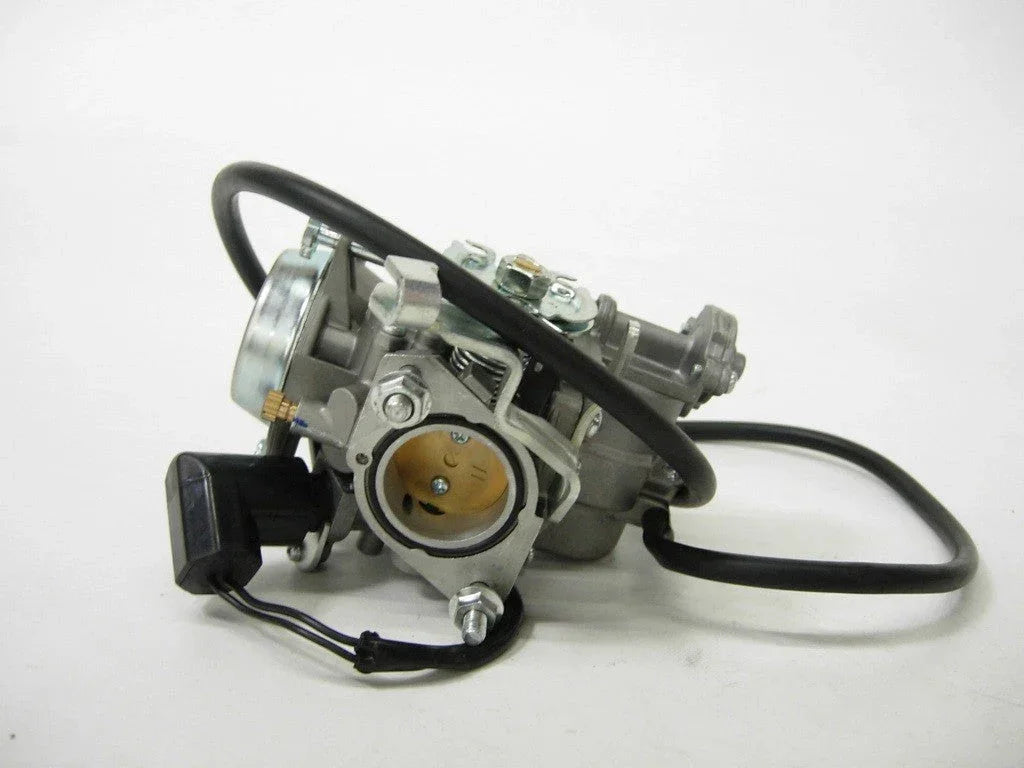 260cc carburetor for small engines, shown with metal body and adjustable fuel jets, part of parts categories by vendor-unknown.