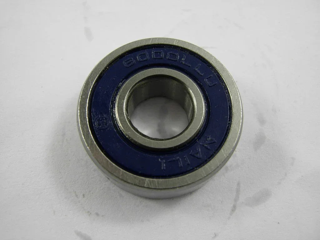 6000LLU bearing from vendor-unknown, a mechanical part with metal casing and bearing components for machinery use.