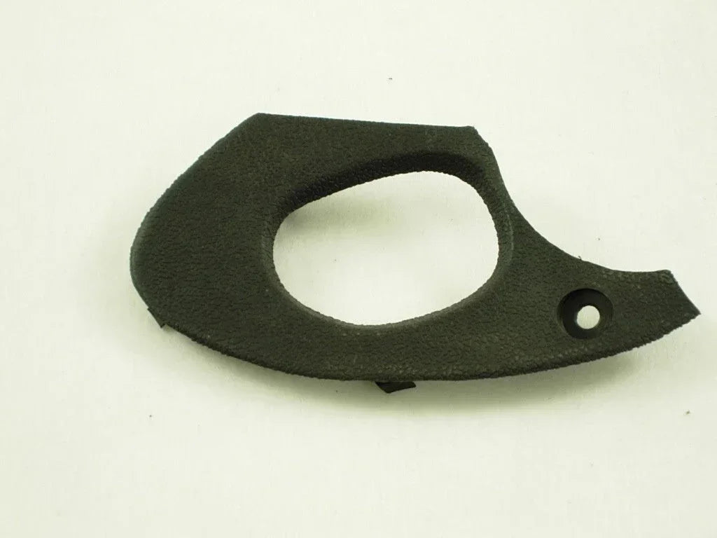 Right side brake handle trim for GY6 125cc scooter, close-up view showing black plastic cover for motorcycle parts.