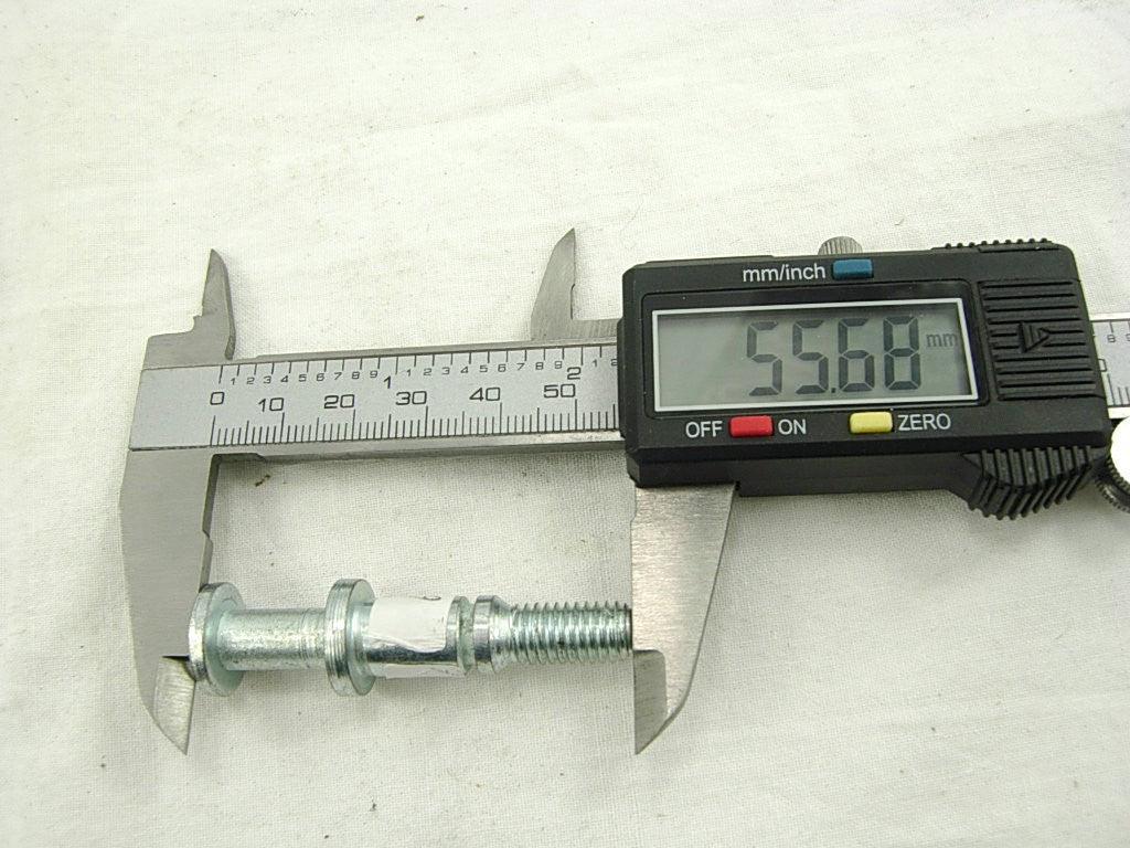 Brake shoe pin for GY6 125cc scooter, automotive part from vendor-unknown, shown in close-up view.