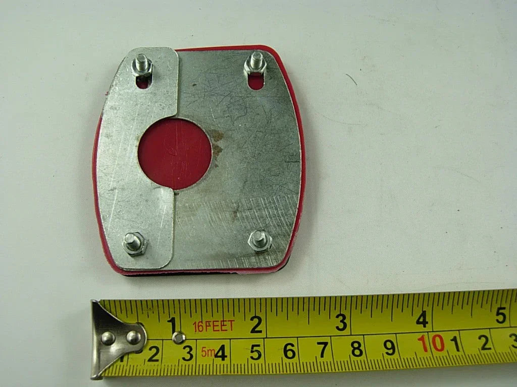 Footpeg pedal cover for motorcycles, featuring a durable design and textured surface for improved grip and comfort.
