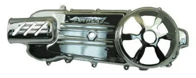 Gy6 Longcase Chrome Cvt Cover - ChinesePartsPro