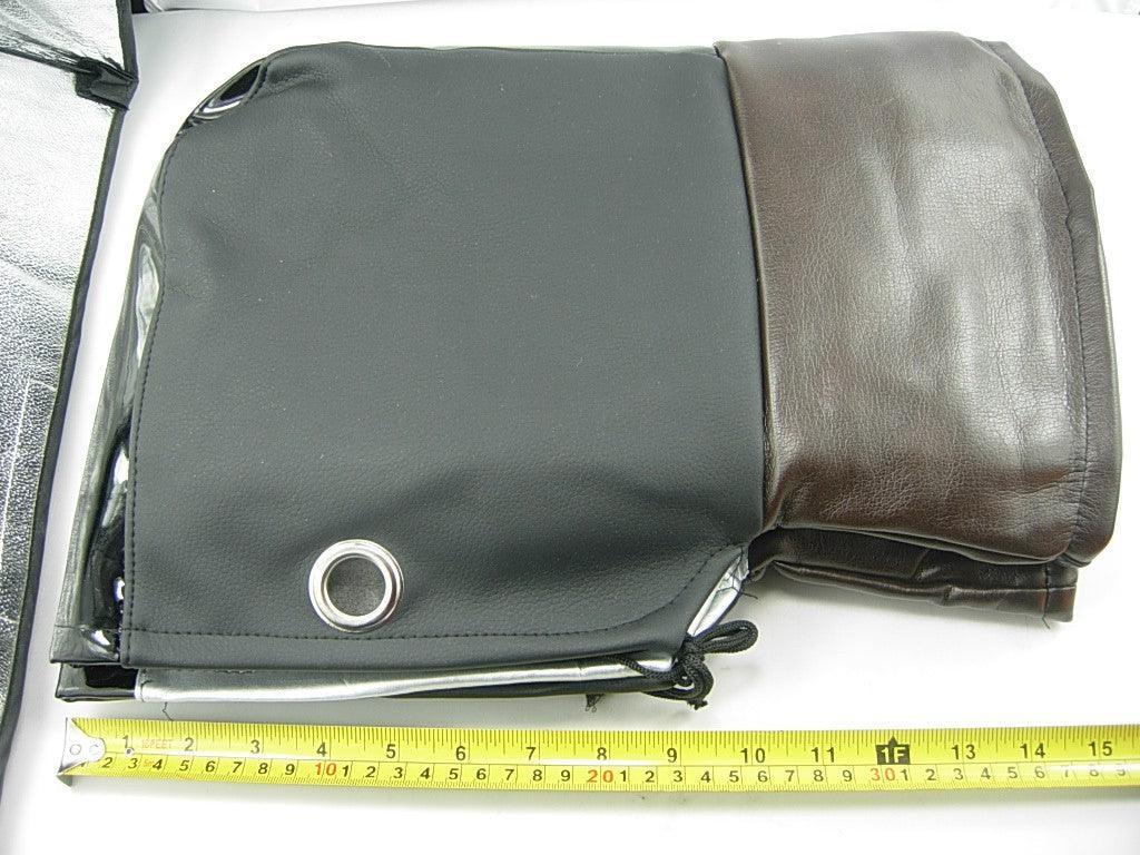 Throttle and brake hand protection for 50cc, 125cc, 150cc Gy6 scooters, suitable for various small engine models.