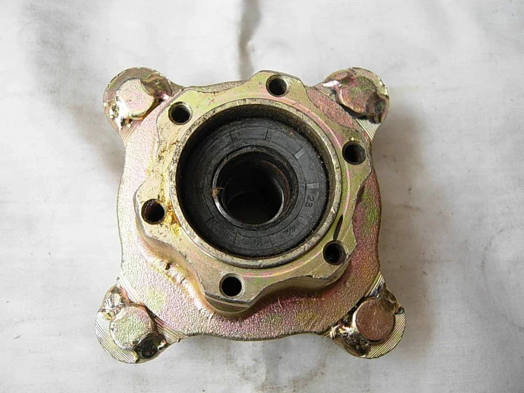Wheel hub assembly for 150CC-250CC motorcycles, showcasing durable construction and precise engineering.