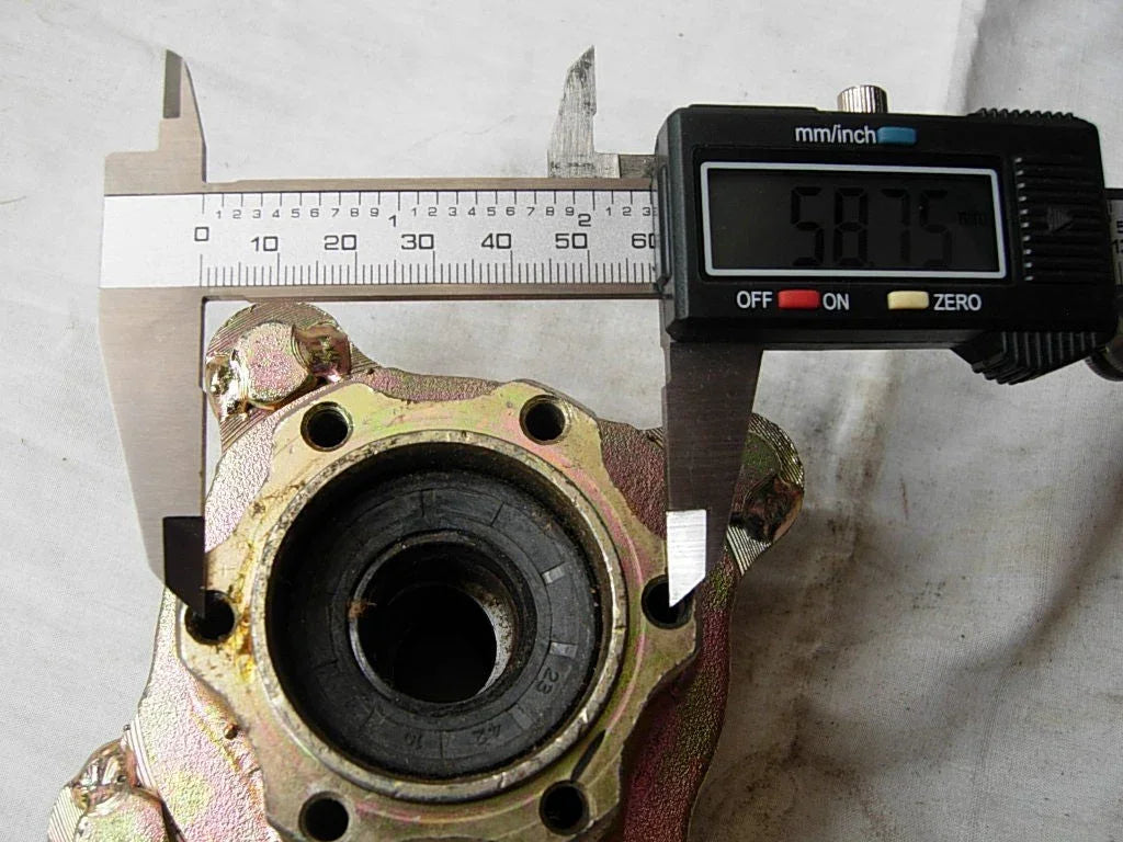 Wheel hub assembly for 150CC-250CC motorcycles, showcasing durable construction and precise engineering.