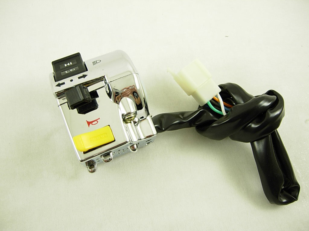 Horn Combination Switch  (left Side) GY6 125CC - ChinesePartsPro