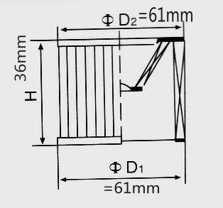 35mm Air Filter - ChinesePartsPro