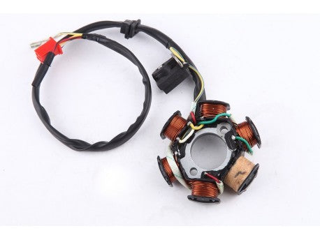 6 coil Stator w/  Rotor GY6 125CC 150cc