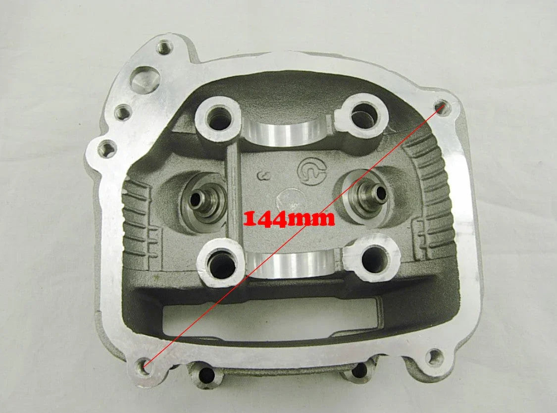 Cylinder Head Egr GY6 125CC w/o Valve 52.4mm bore - ChinesePartsPro
