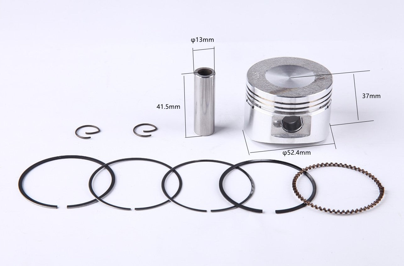 110cc Piston Ring Set Chinese horizontal engine - ChinesePartsPro