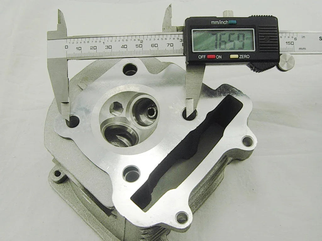 Cylinder Head Egr GY6 125CC w/o Valve 52.4mm bore - ChinesePartsPro