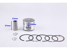 80cc QMB139 47mm Piston Kit GY6 Engine - ChinesePartsPro