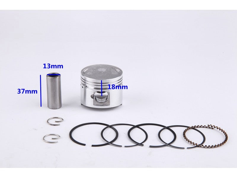 80cc QMB139 47mm Piston Kit GY6 Engine - ChinesePartsPro