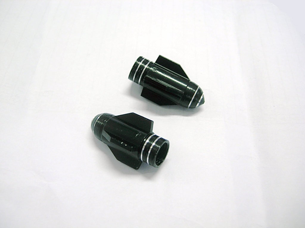 Alloy valve caps black M8 - ChinesePartsPro