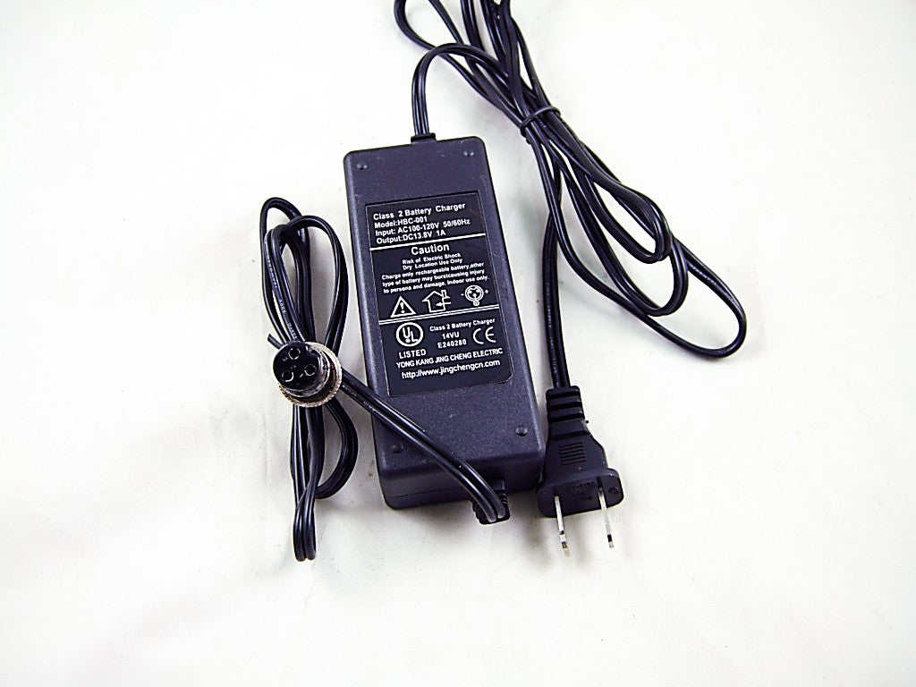 12 V Charger with 3 Prong Female Plug - ChinesePartsPro