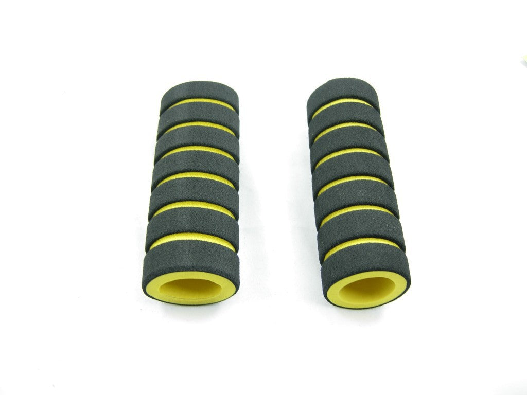 Throttle and Grip Cover set-Yellow GY6 50CC - ChinesePartsPro