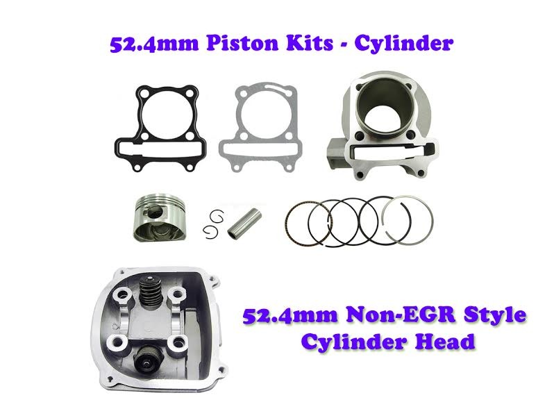 52.4MM Cylinder Engine Kit with  Non-EGR Head