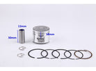 50cc QMB139 39mm Piston Kit GY6 Engine - ChinesePartsPro