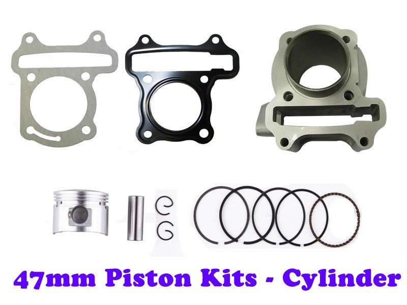 QMB139 47MM Big Bore Cylinder Engine Kit