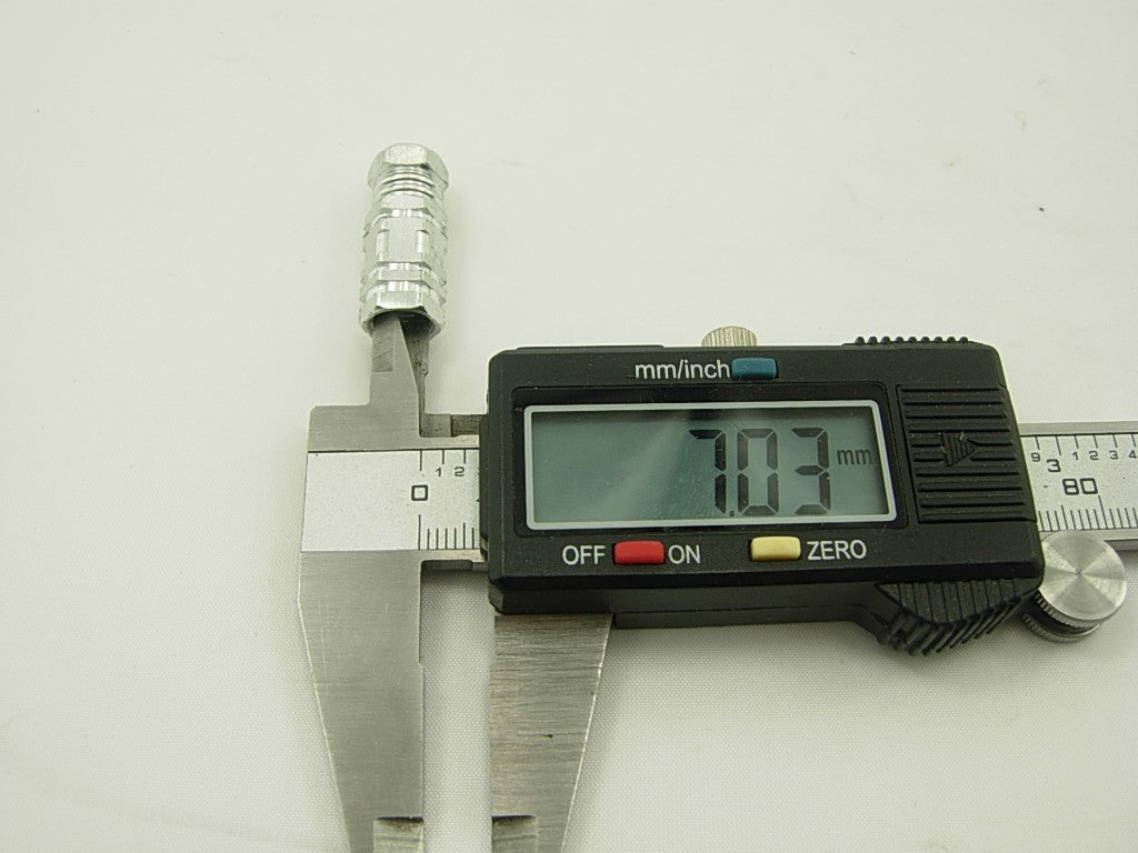 Alloy Valve Caps Silver M8 screw bolt nut - ChinesePartsPro