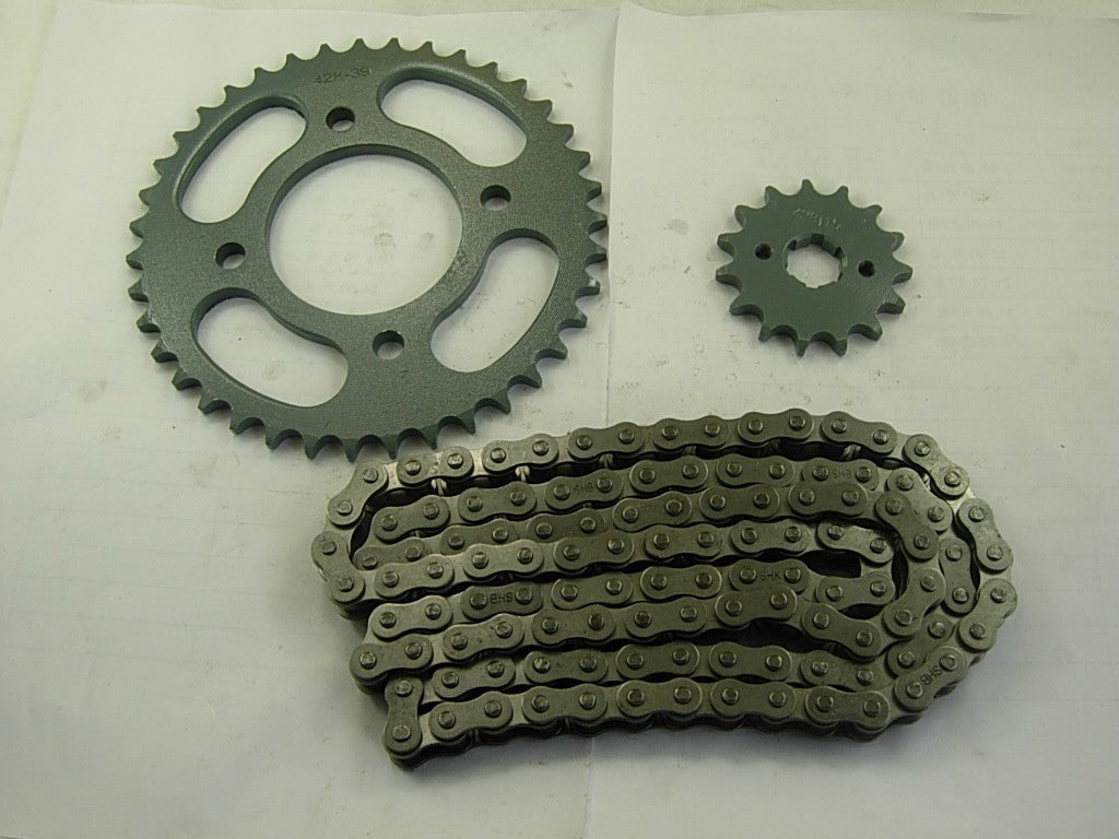 420H Sprocket chain front rear wheels - ChinesePartsPro