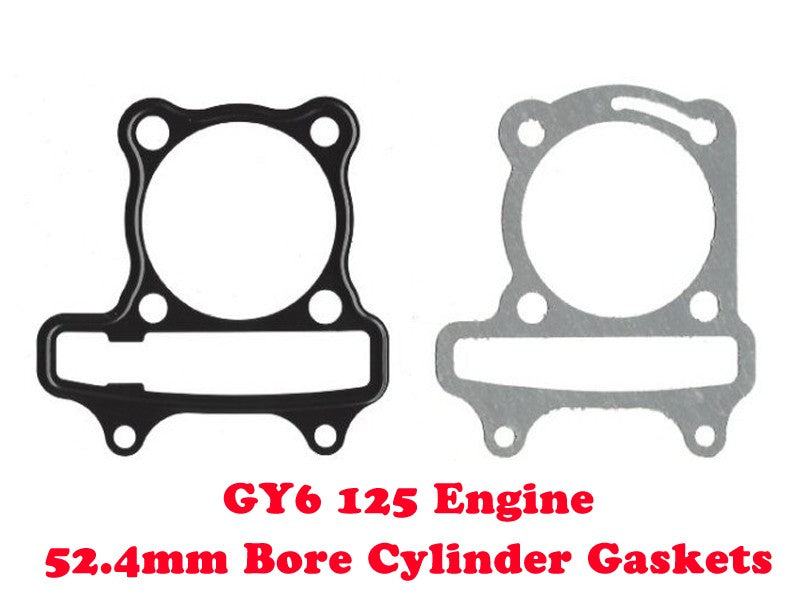 Universal Parts GY6 125cc 52.4mm Cylinder Head Gasket Kit