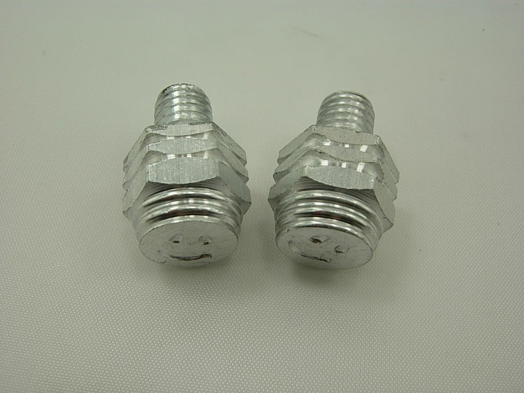 M8 Alloy screw with a smile Silver bolt nut - ChinesePartsPro