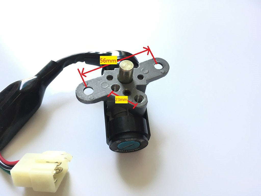 Ignition Lock Cylinder Kit key switch GY6 125cc 150cc - ChinesePartsPro