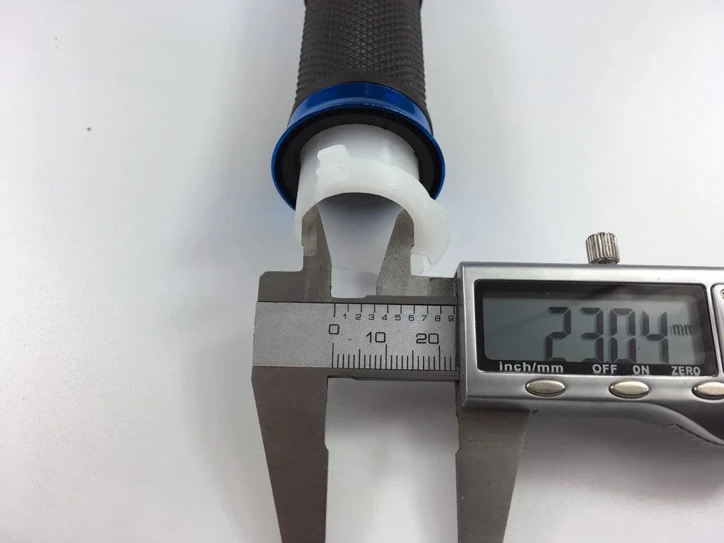 Motorcycle  7/8'' 22MM handle bar Motorbike handlebar grips For 22mm handlebar (Bule)