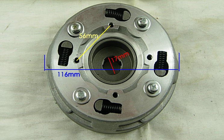 Semi Auto Clutch for 50cc 70cc 90cc 110cc 125cc (18 teeth) - ChinesePartsPro