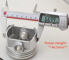 67mm Piston for CG250cc - ChinesePartsPro