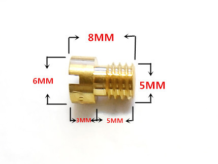 10 Piece CycleMore 150cc 125cc GY6 CVK MAIN JET SET FOR CHINESE SCOOTERS ATVS KARTS