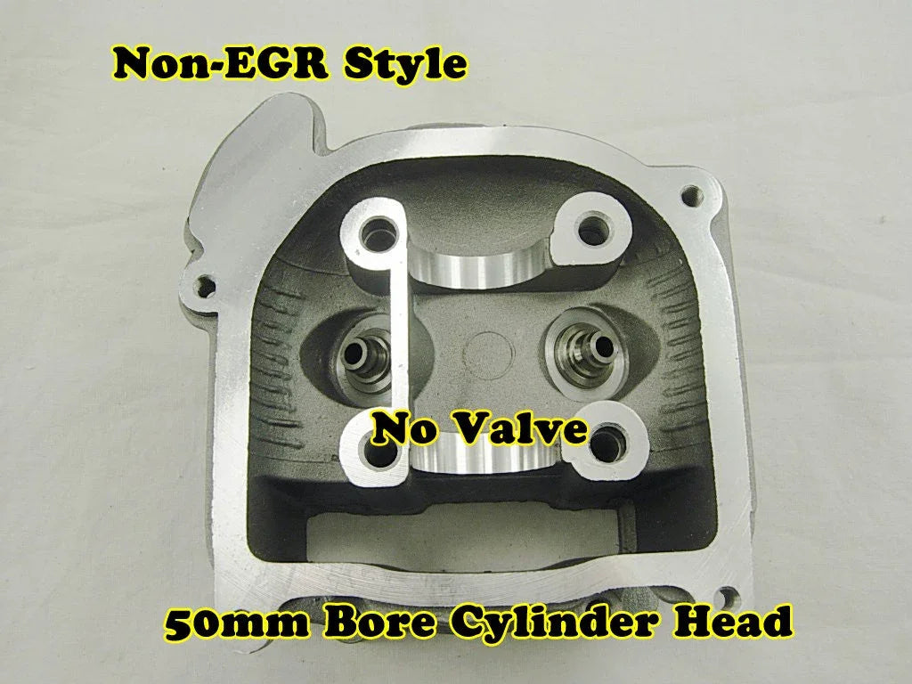 50mm 100cc GY6 Cylinder Head w/o valve - ChinesePartsPro