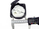 Mini moto 2-stroke pull starter for 33cc to 49cc engines, compatible with Chinese Parts USA pocket mini moto bikes.