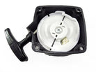 Mini moto 2-stroke pull starter for 33cc to 49cc engines, compatible with Chinese Parts USA pocket mini motos.