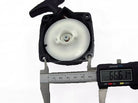 Pull start pawl plate for Pocket Scotter 49cc mini moto 2-stroke engine, from Chinese Parts USA, shown in the image.