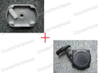 Pull start pawl plate for Pocket Scotter 49cc mini moto with 2-stroke engine, compatible with Chinese Parts USA replacement part.